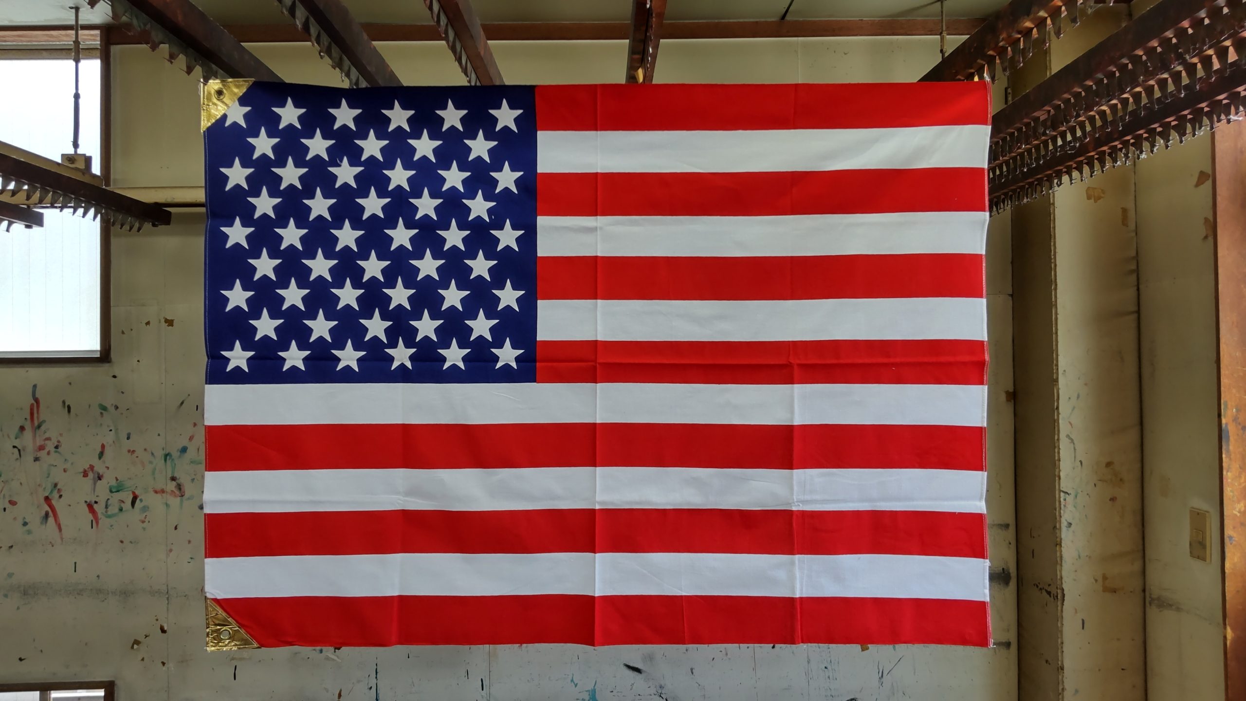 アメリカ国旗（星条旗）(完売) - 染元池戸工房