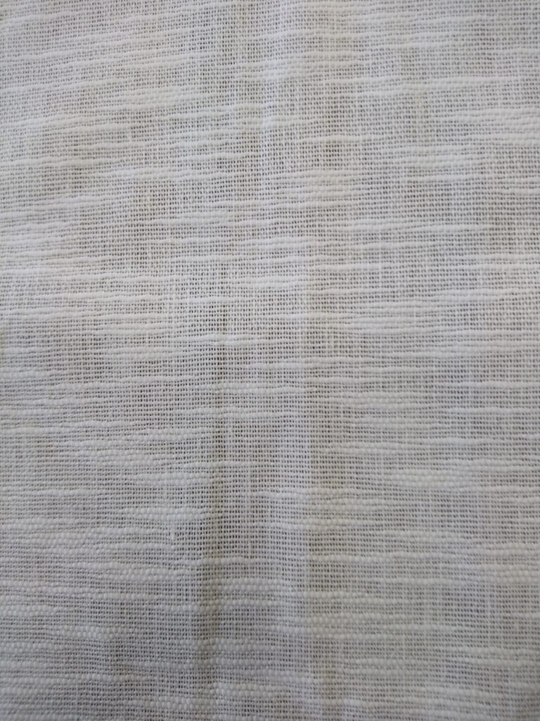 綿麻混紡スラブ生地の画像